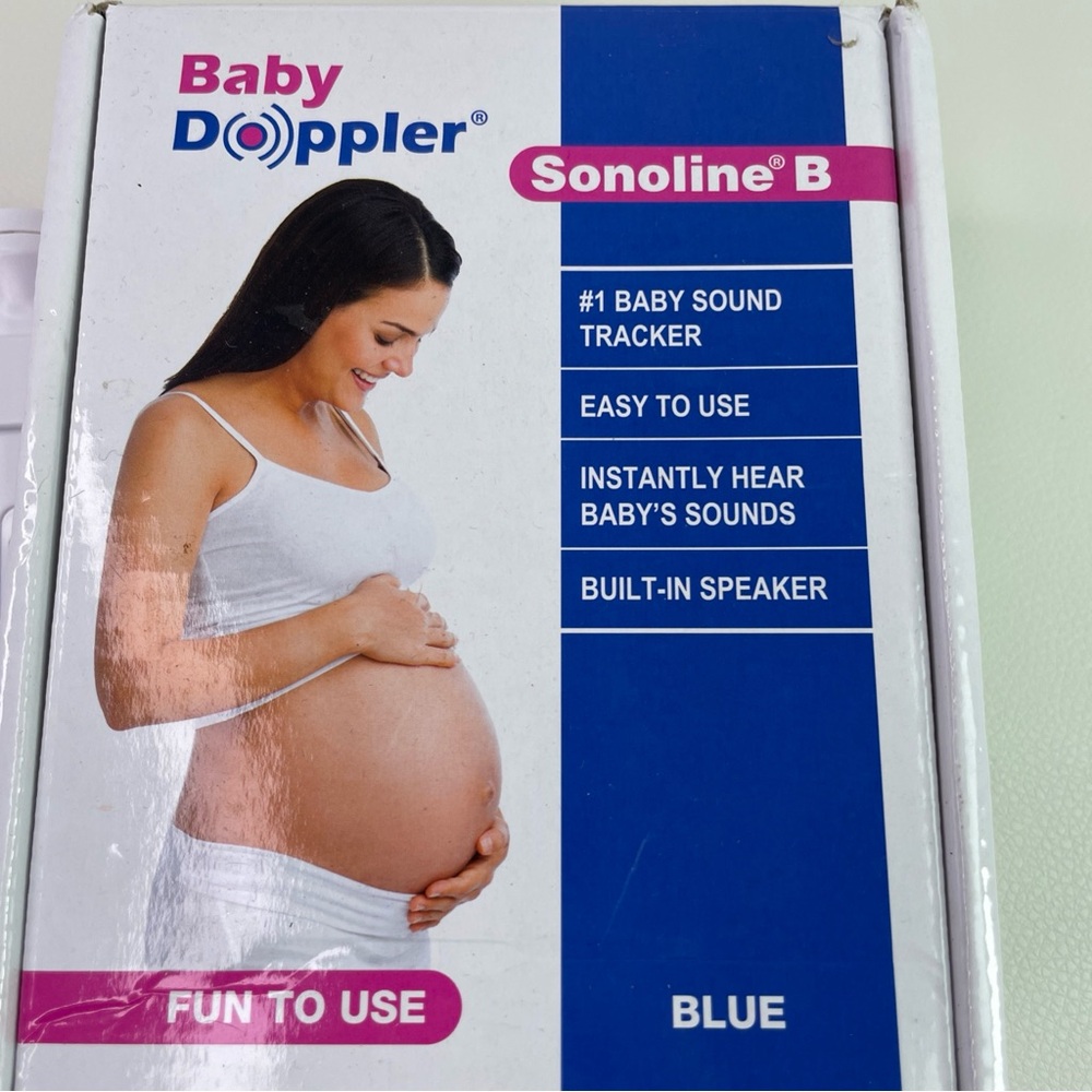 Sonoline B Baby Doppler Pregnancy Sound Tracker Heartbeat Movement - Picture 4 of 9